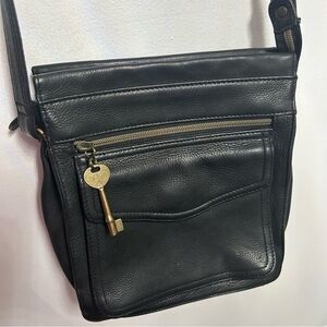 Vintage Fossil 75082 Crossbody Leather Bag